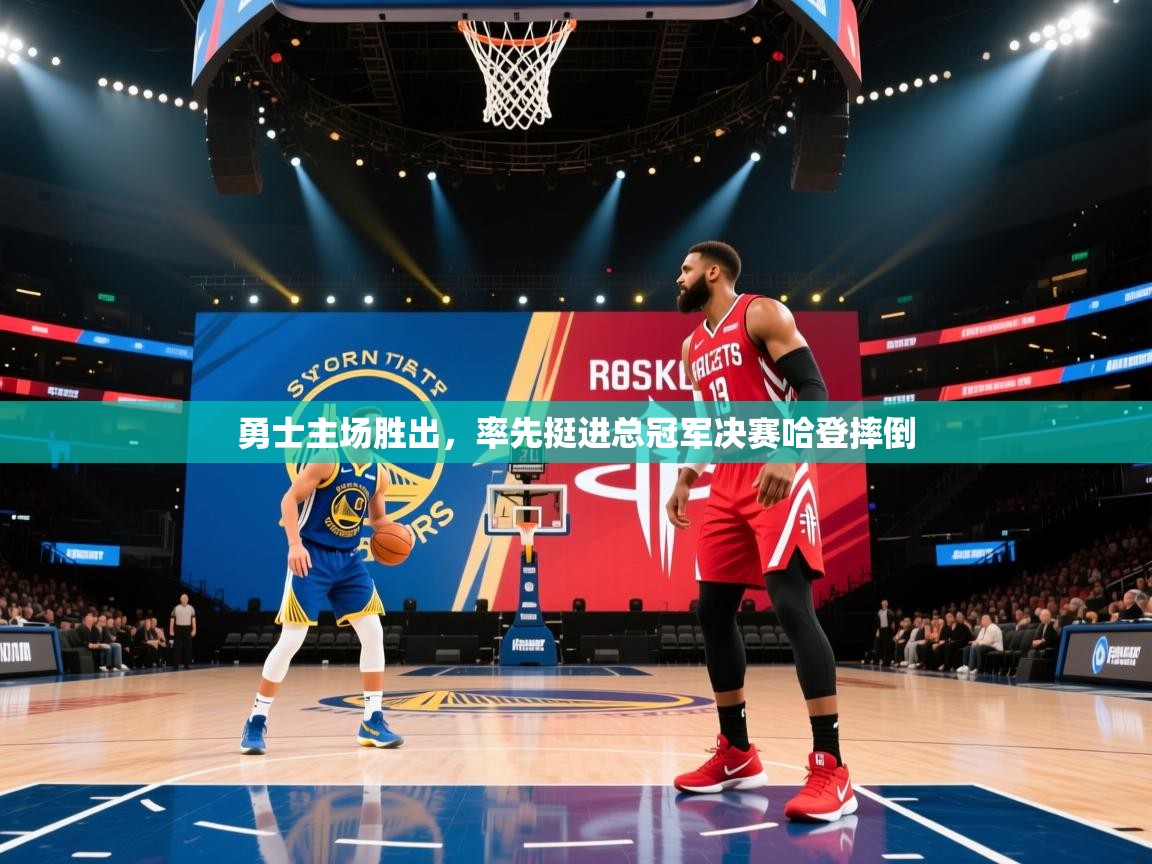 勇士主场胜出，率先挺进总冠军决赛哈登摔倒  第2张