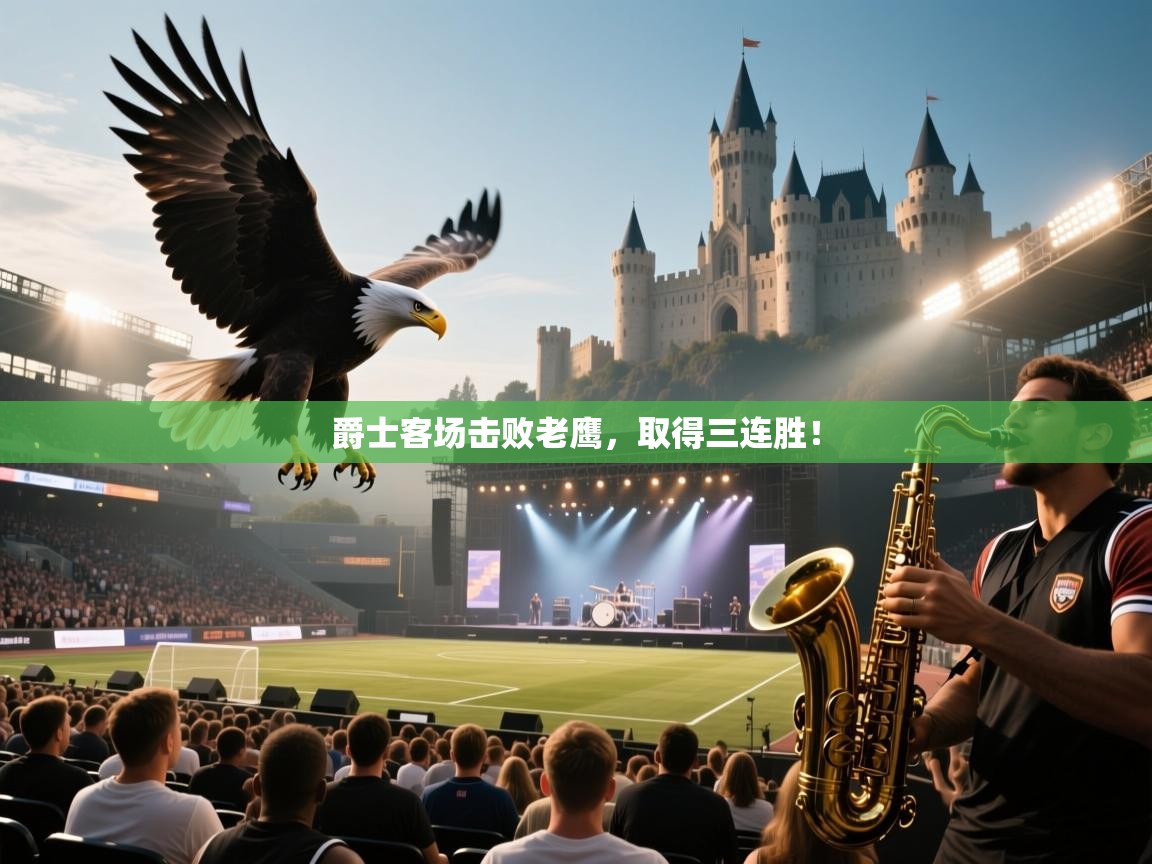 爵士客场击败老鹰，取得三连胜！  第1张