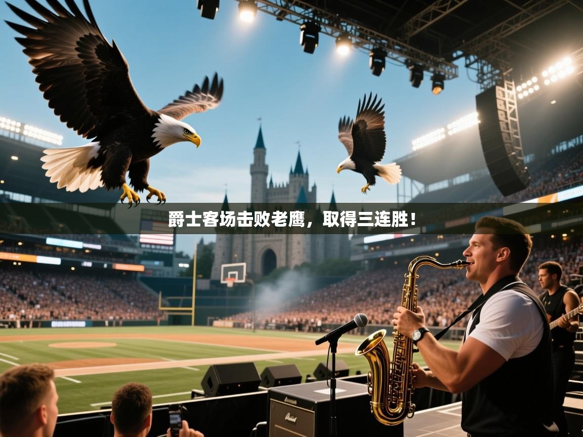 爵士客场击败老鹰，取得三连胜！  第2张