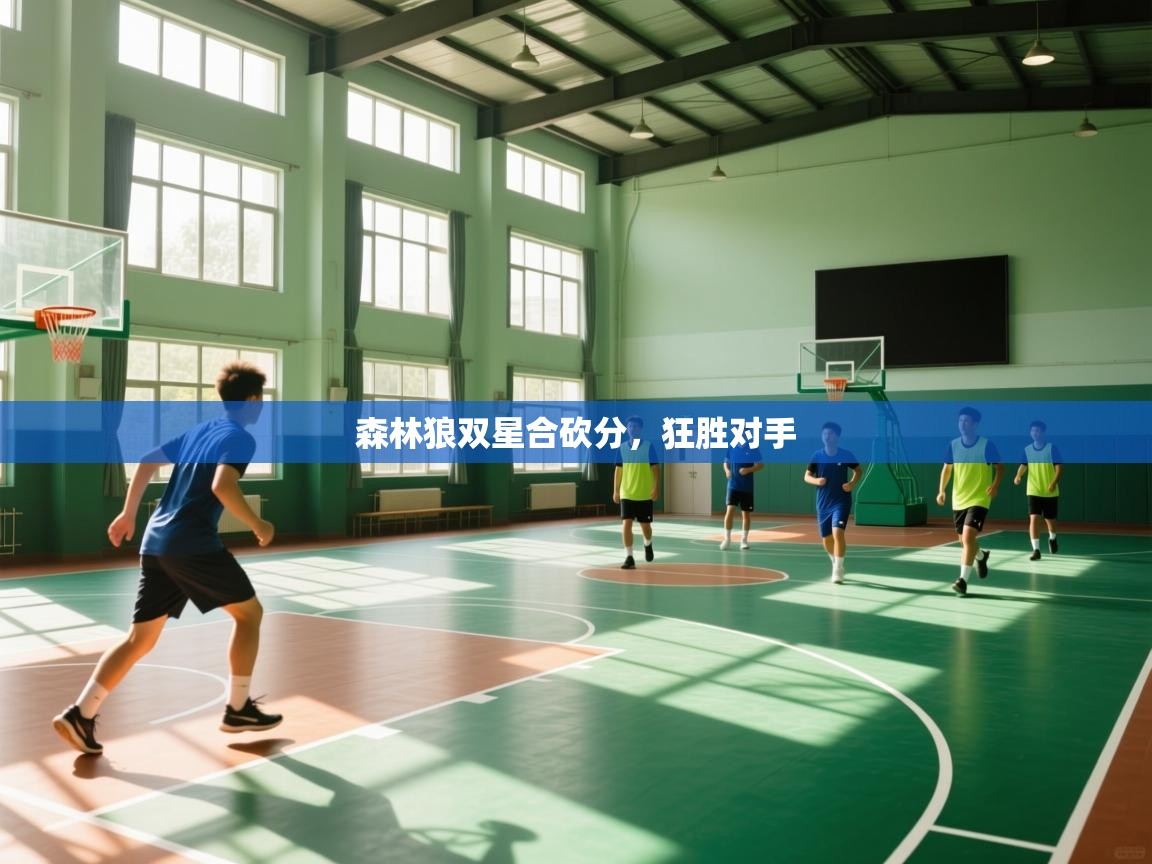 森林狼双星合砍分，狂胜对手